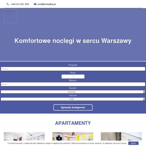 Apartamenty dla korporacji - Warszawa