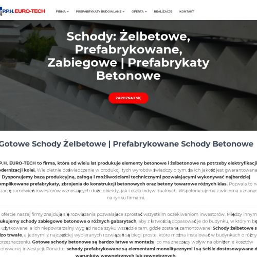 Gdańsk - producent schodów zabiegowych