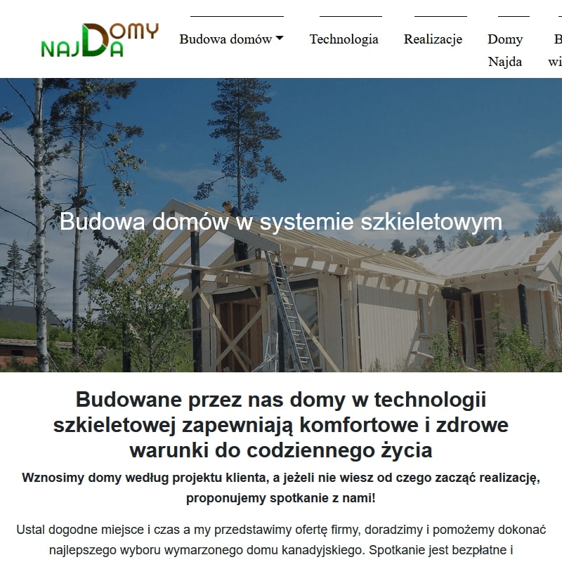 Budowa domów szkieletowych Szczecin