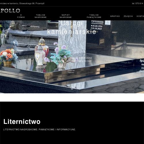 Napisy na nagrobki - Rzeszów