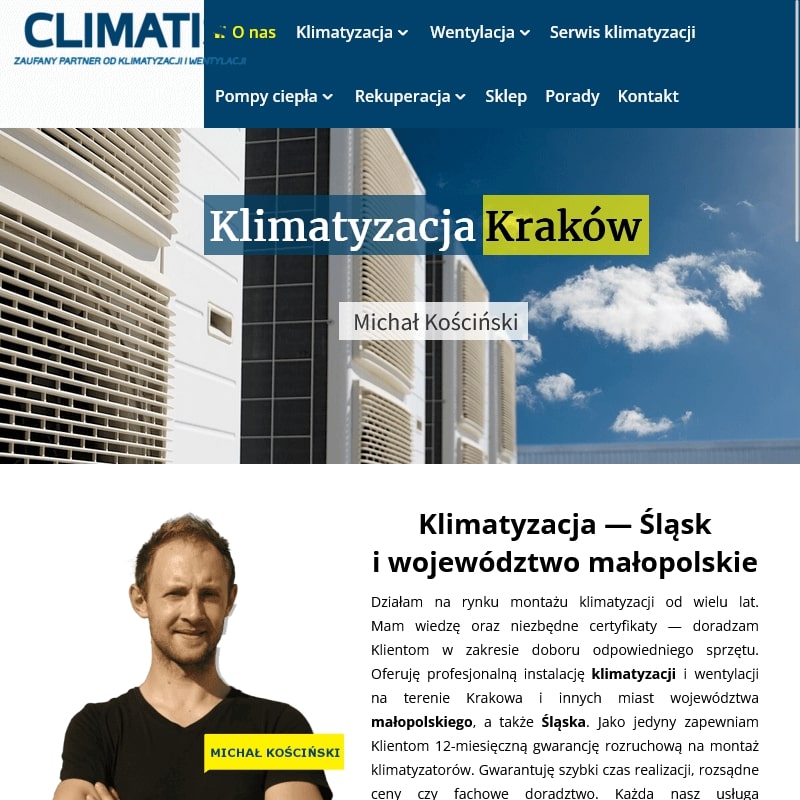 Klimatyzacja - Kraków