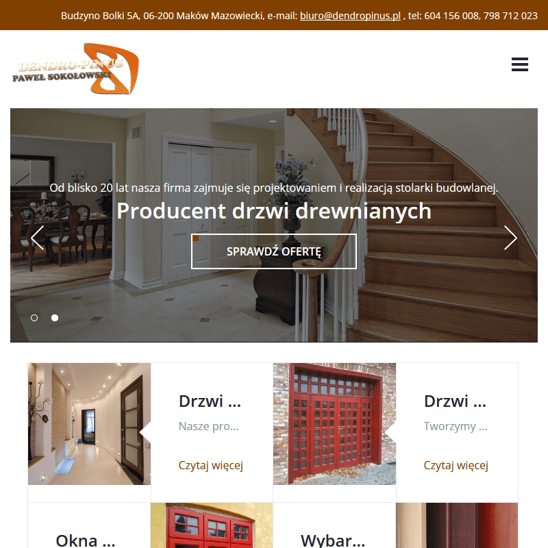 Skierniewice - drzwi wewnętrzne