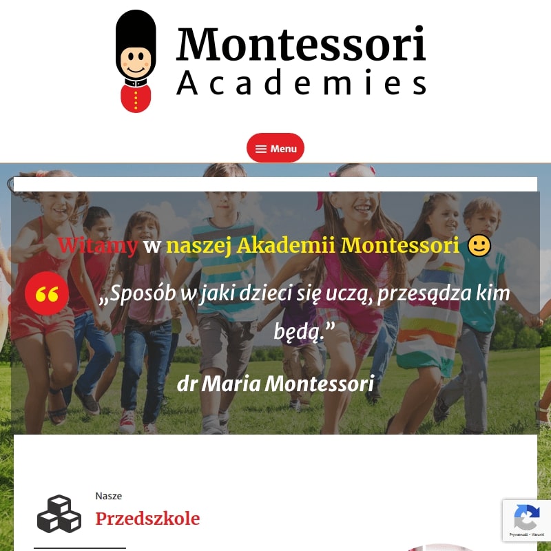 Prywatnie przedszkole montessori - łomianki
