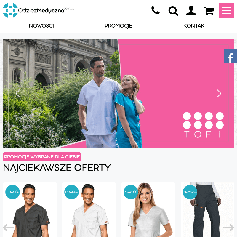 Mundurki medyczne damskie