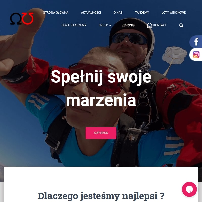 Skok ze spadochronem rybnik groupon