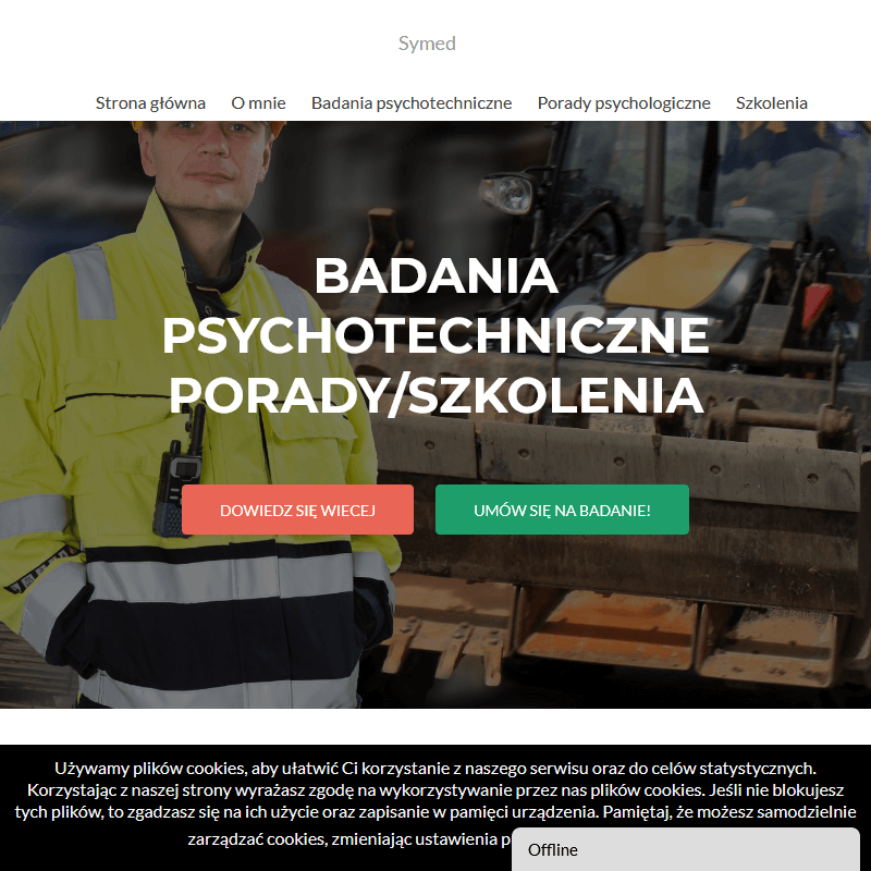 Badania psychotechniczne wózki widłowe Dąbrowa Górnicza