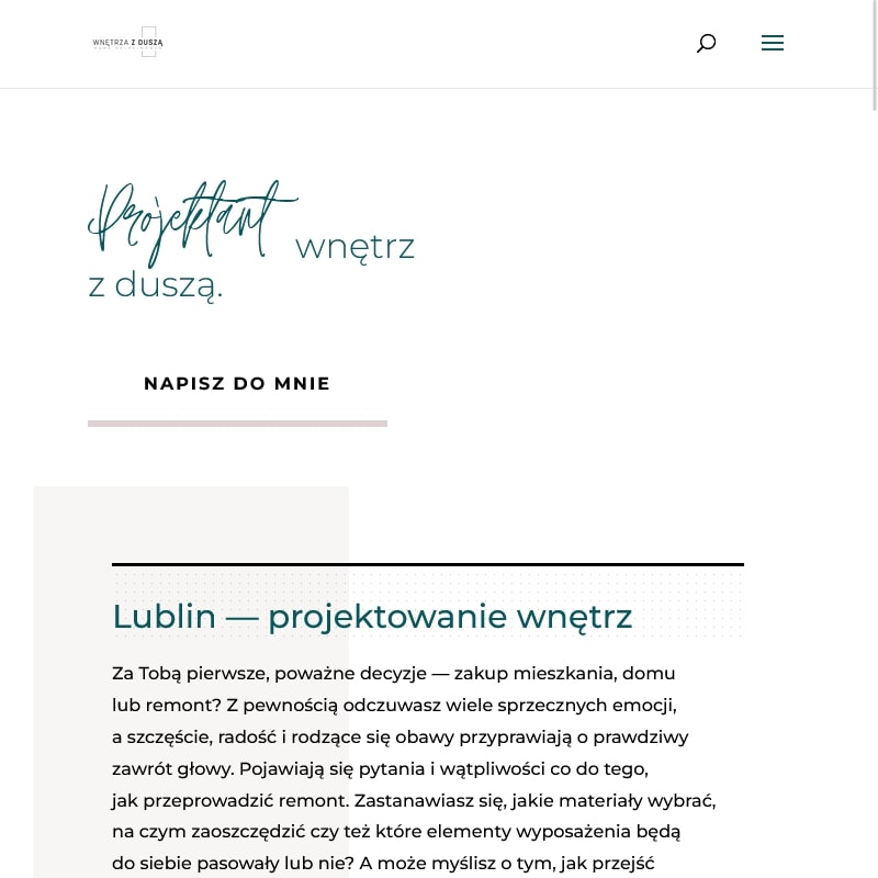 Lublin - projektowanie wnętrz